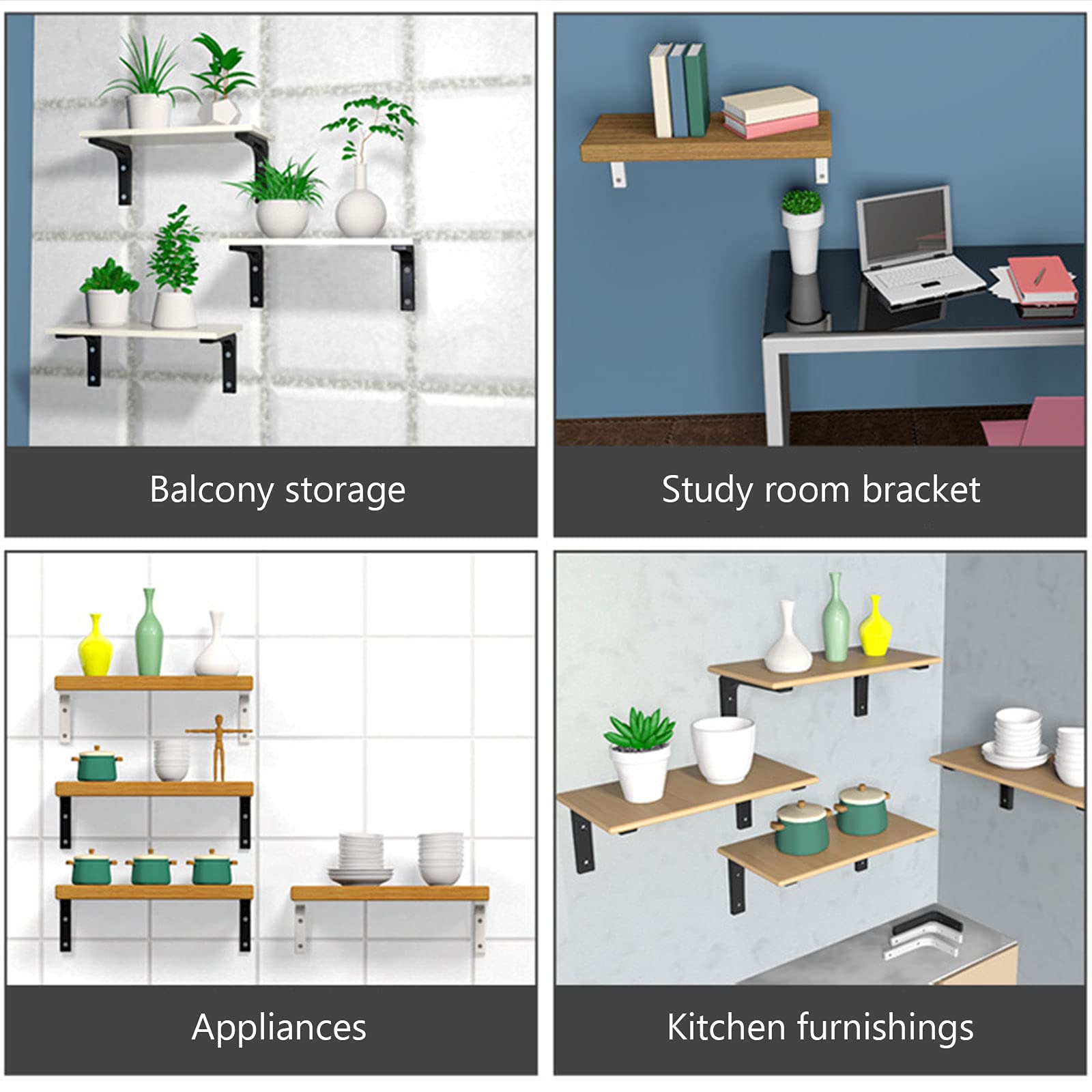 Amazon.co.jp: L字型 アングル L字金具 アンティーク調 連結補強金具